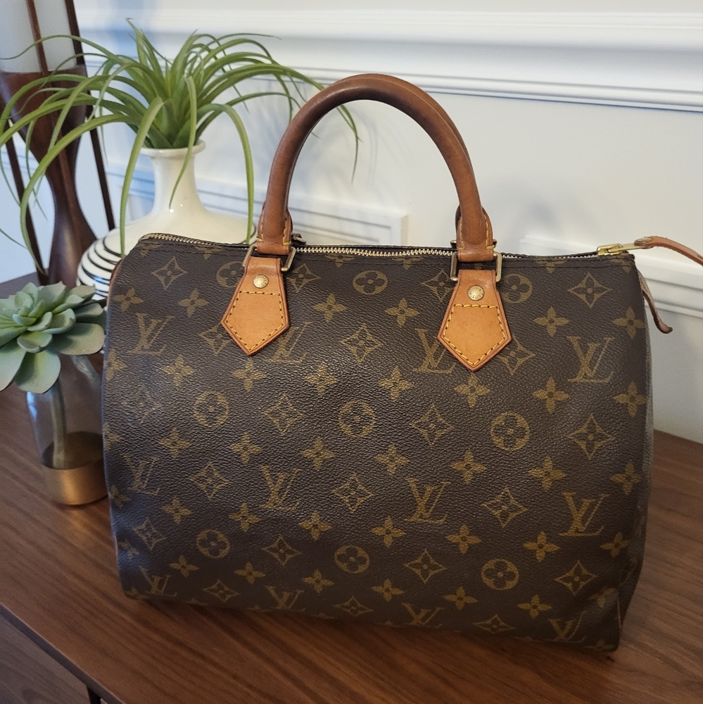 Louis Vuitton Monogram Speedy 30 Bag